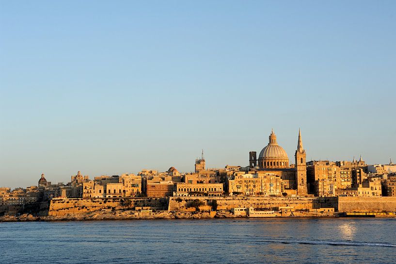 Malta Valetta von Sliema aus gesehen von Richard Wareham