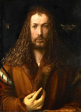Albrecht Dürer.Selbstbildnis wie Christus