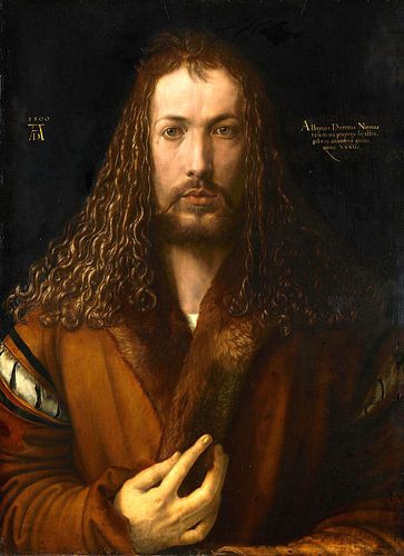 Albrecht Dürer. Zelfportret als Christus