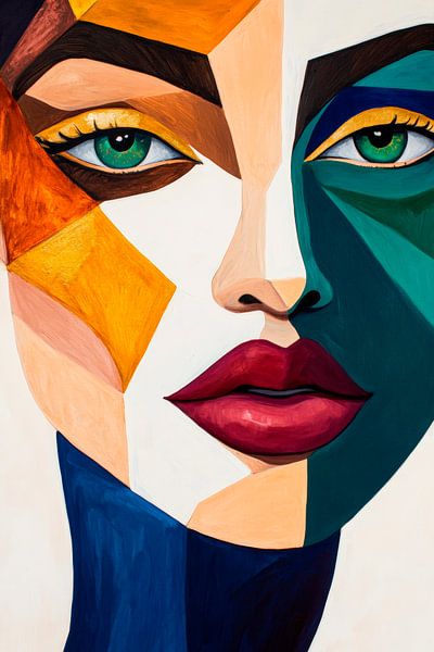 Play of colours of identity by Poster Art Shop