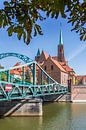 BRESLAU Kreuzkirche und Dombrücke von Melanie Viola Miniaturansicht