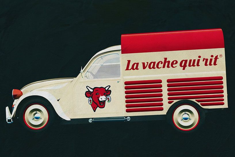 Citroen 2CV Van 1970 by Jan Keteleer (JanKé): A Journey Beyond the Canvas