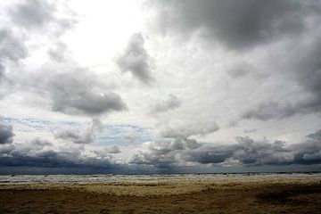 Ruig weer op komst Paal 9 Texel van Martijn Smit