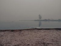Ein nebliger Morgen am Zuidlaarder See