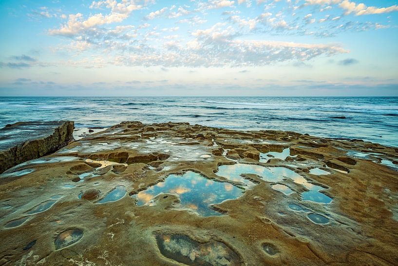 Tide Pools On a Blue Morning by Joseph S Giacalone Photography