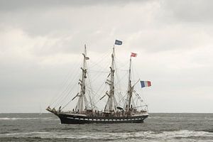 Petit navire Belem - Sail Amsterdam sur Barbara Brolsma