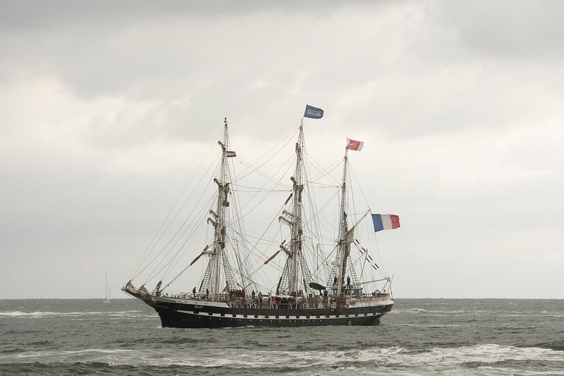 Petit navire Belem - Sail Amsterdam par Barbara Brolsma