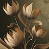 Forever Pure - modern fantasy flower still life by FRESH Fine Art