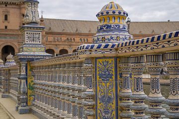 Plaza de España in Sevilla van Reis Genie