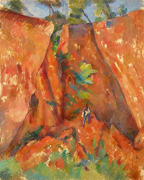 In de steengroeve van Bibémus, Paul Cézanne van Meesterlijcke Meesters