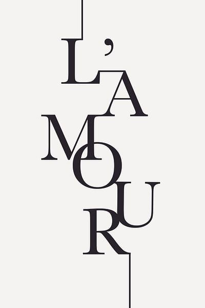 L'Amour by Walljar