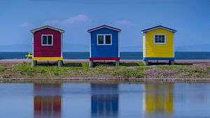 Coloured Beach Cottages à Cavendish (Terre-Neuve)