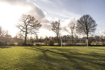 Sportpark Oranje in de zon van Over de Bal
