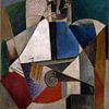 Albert Gleizes - Portrait d'un médecin militaire (1914-15) sur Peter Balan