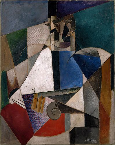 Albert Gleizes - Portrait of a military doctor (1914-15)