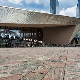 Gare centrale de Rotterdam sur Bas Bakema