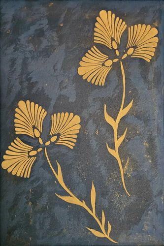 Vergulde bloemblaadjes