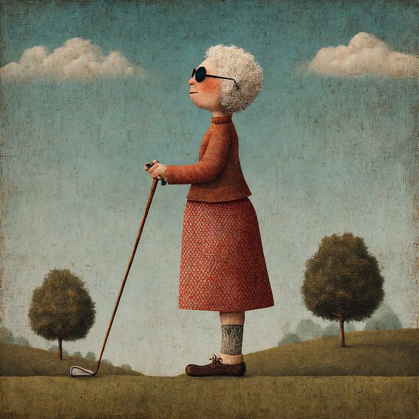 beau temps pour le golf par Joost Berndes