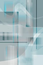 Mid-Century Modern - Tegels | turkoois