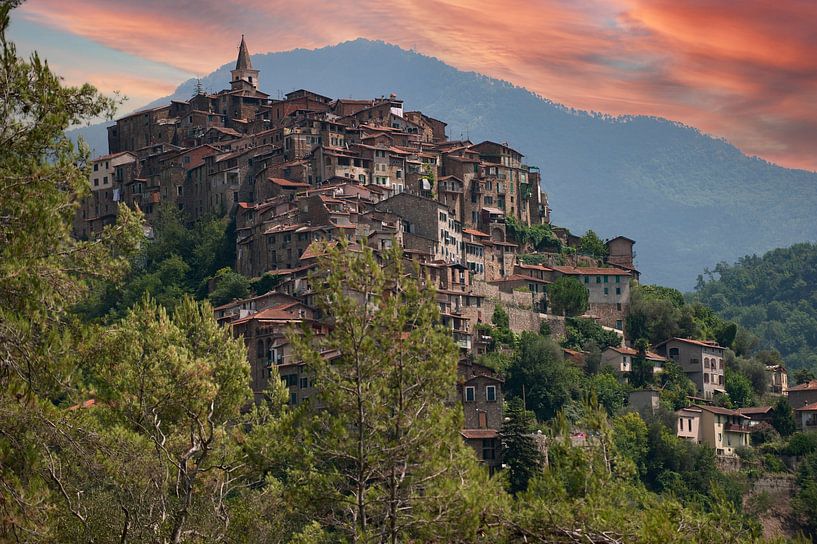 Mountain village in Italy by Brian Morgan
