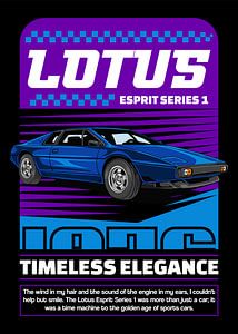 Lotus Esprit Serie 1 Auto von Adam Khabibi