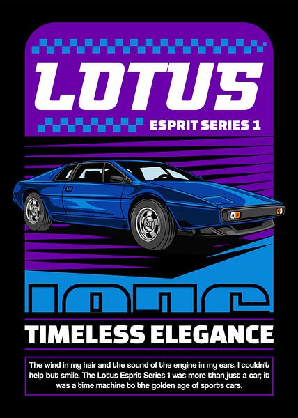 Lotus Esprit Series 1 Car par Adam Khabibi