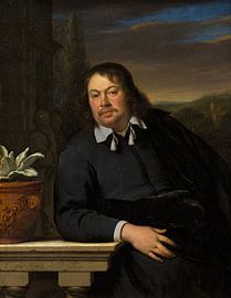 Portrait of Florentius Schuyl, Frans van Mieris the Elder