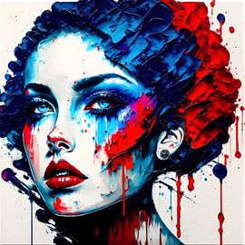 My Street Art Girl - by Felix von Altersheim by Team W 32 Gallery