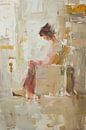 Woman Portrait | Woman by ARTEO Paintings thumbnail