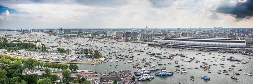 #SAIL2015 panorama - AMSTERDAM. van Renzo Gerritsen