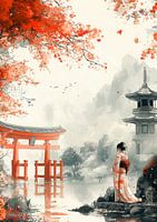 Affiche murale du Japon
