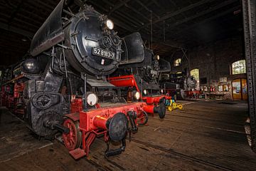 Dampflokomotive der Baureihe 52. 58, 94 von Rob Boon