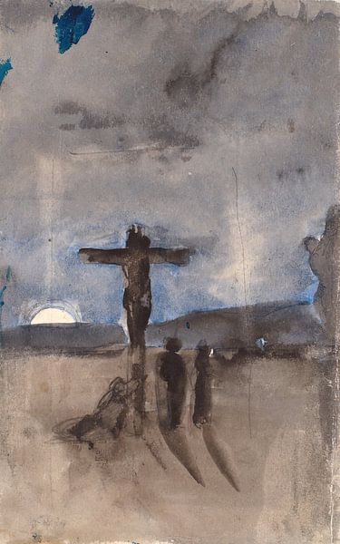 Christ on the cross (1895) by Peter Balan