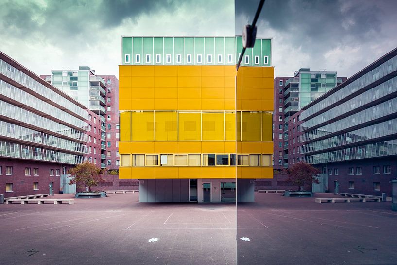 Gymnase municipal à 's-Hertogenbosch, Pays-Bas par Marcel Bakker