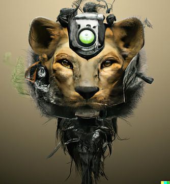 Robo Lion van Lions-Art