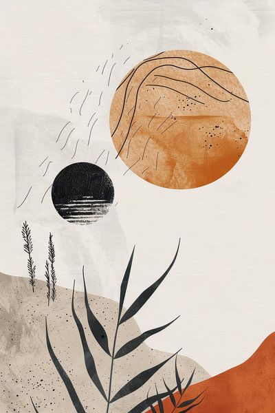 Boho and japandi trend by Digitale Schilderijen