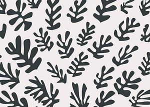 Inspiriert von Henri Matisse Seetang Korallen SW