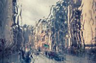 London in rain by Ariadna de Raadt-Goldberg thumbnail