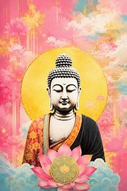 Buddha - Lotus der Stille von Salt Theory