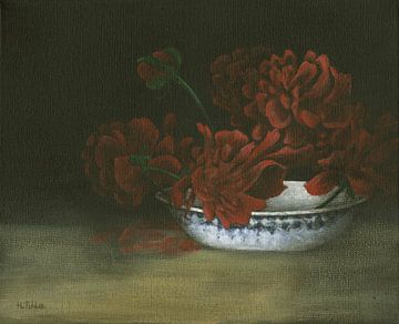 Stillleben mit Pfingstrosen, Paeonia