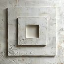 Abstract Floors in White Panels by Color Square thumbnail