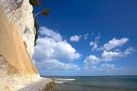 Les falaises de craie sur l'île de Rügen