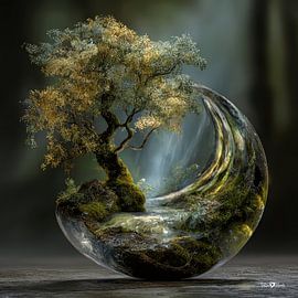 Nature in glass by Gelissen Artworks