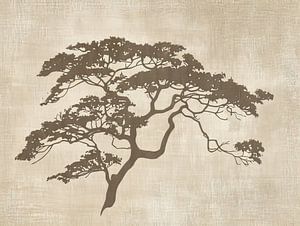 Anmutige Äste tanzen