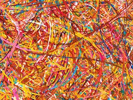 Modern Abstract Kleuren Palet van Digital Picture Bakery