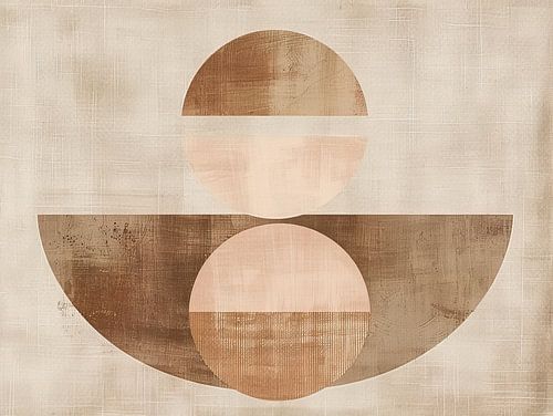 Travail naturel sur lin