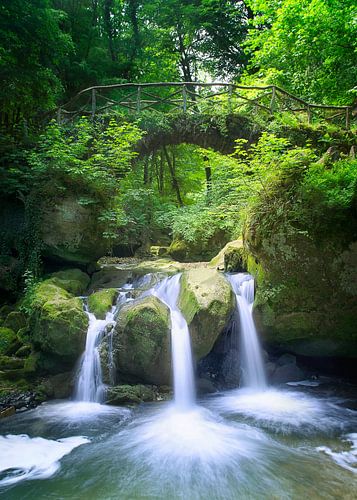 Fairy tale waterfall