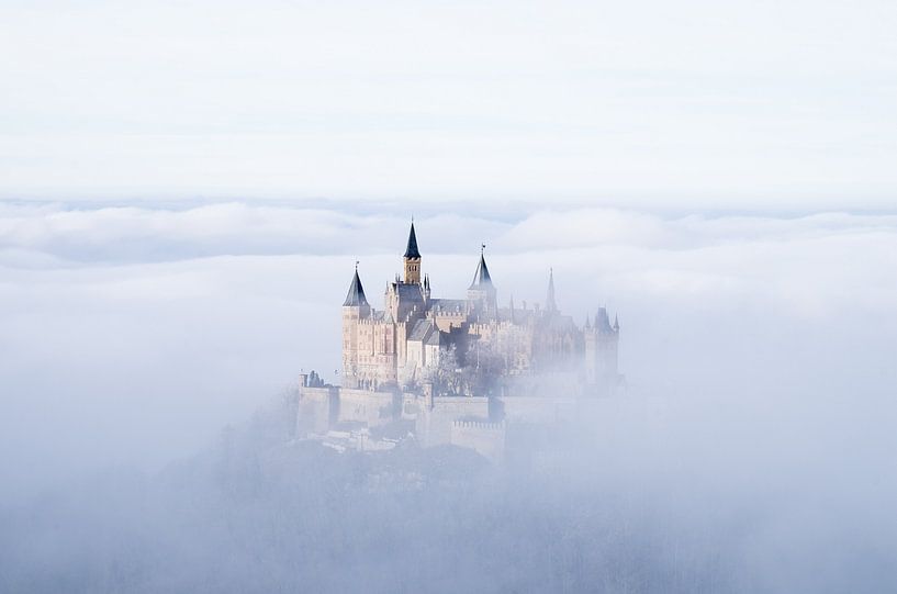 Wolkenkasteel Hohenzollern van Jürgen Schmittdiel Photography