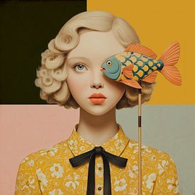 Fish eye by Mirjam Duizendstra