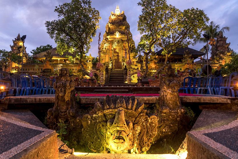 The Ubud Palace , Bali, Indonesia by Peter Schickert